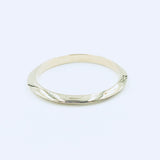 Trio of Razor Rings - 2 Gold & 1 Silver