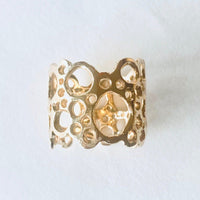 Sea Foam Ring 14k gold