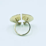 Paper Cut Ring - Brass